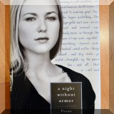 B20. A Night Without Armor signed by Jewel. 